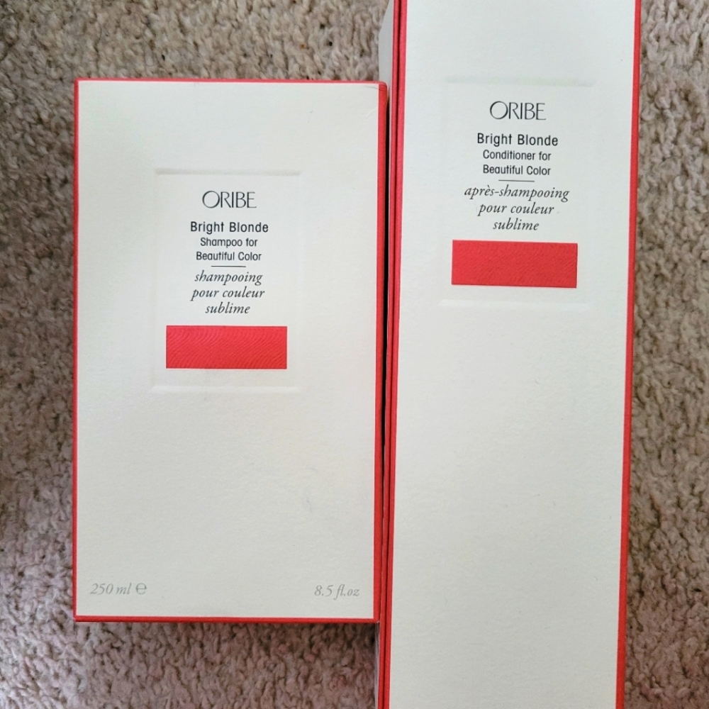 LAST CALL ORIBE bright blonde shampoo conditioner
